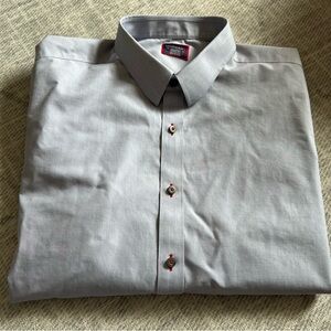 Untuckit Men's Gray Button Down Shirt Size XXL